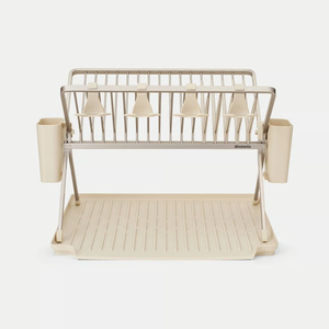 Brabantia SinkSide veliki sklopivi ocjeđivač posuđa, soft beige / 252105