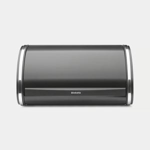 Brabantia Roll Top kutija za hljeb, mat crna, medium / 236686