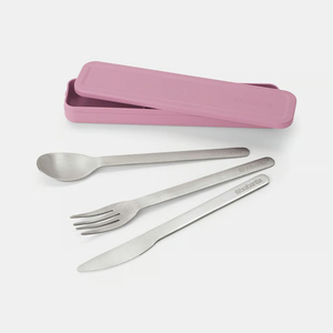 Brabantia Make&Take pribor za jelo 3/1, lilac pink / 241925