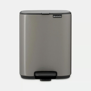 Brabantia Bo Pedal kanta za smeće 7L, platinum / 237966