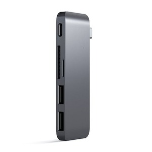 Satechi Aluminium USB Hub, sivi
