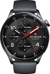 Xiaomi pametni sat, Watch S5, crni 1.48" AMOLED displej Google, Wear OS