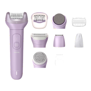 PHILIPS epilator BRE728/00 Series 9000 Wet & Dry, bežični, 9 nastavaka
