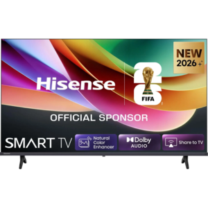 HISENSE LED televizor 40A4S, Full HD, Smart TV, VIDAA Smart OS, HDR10, HLG, DTS Virtual:X, AirPlay 2, Wi-Fi, DLED ekran, Metalni okvir, Crni