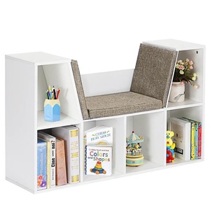 KINDER HOME 3 u 1 dječja polica za knjige i klupa JVTR-3153