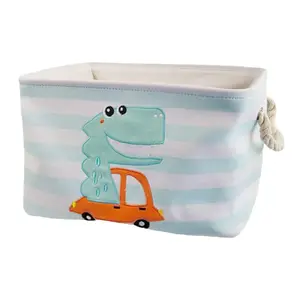 KINDER HOME Sklopiva kutija za odlaganje igračaka i odjeće plava GH-KK01