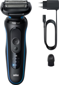 BRAUN aparat za brijanje 52-B1000s, Serija 5, Wet & Dry, plavi