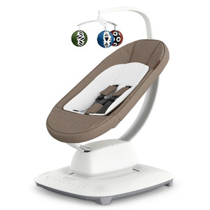 UPPAbaby MamaRoo Smart Swing ležaljka-ljuljačka, Wells Dark Taupe Melange