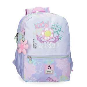Enso školski ruksak 32 cm, New Vibes 9792321, ljubičasti