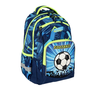Spirit školski ruksak 44 cm, Football 3D Newbie 600274, plavi