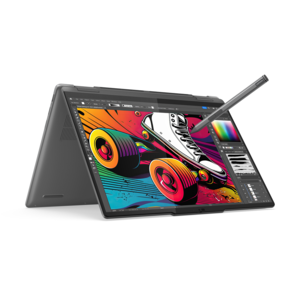 Laptop Lenovo Yoga 7 2-in-1 14AGP11, 14" WUXGA OLED Touch 400nits 60Hz, AMD Ryzen AI 5 435, 16GB LPDDR5X RAM, 512GB PCIe 4.0 NVMe SSD, AMD Radeon 840M Graphics, FreeDOS