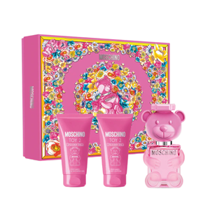 Moschino Toy 2 Bubble Gum poklon set – EDT 50 ml + gel za tuširanje 50 ml + losion za tijelo 50 ml