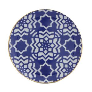Porland Morocco plitki tanjir 17 cm, tamnoplavi