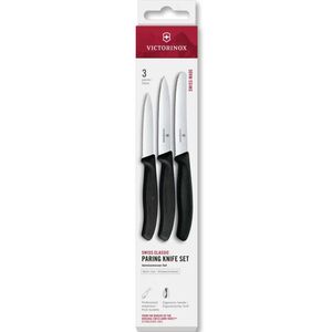 Victorinox set kuhinjskih noževa, 3 kom, crna