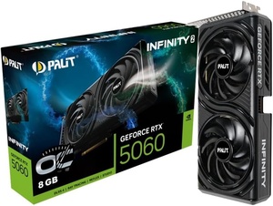 PALIT Infinity 2 OC grafička kartica GeForce RTX 5060, 8GB GDDR7, 128-bit, 3x DisplayPort, HDMI