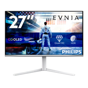 PHILIPS gaming monitor Evnia 6000 27M2N6501L, 26,5" QHD QD-OLED, HDR10, G-SYNC Compatible, 240Hz, Ambiglow