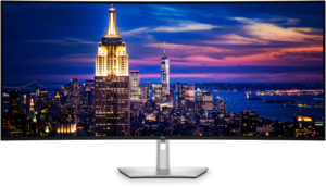 DELL monitor UltraSharp U5226KW, 51,5" 6K IPS Black Curved 4200R, 120Hz, Thunderbolt 4 140W, USB-C, LAN, zvučnici
