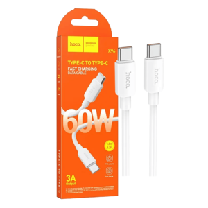 Hoco USB kabl za smartphone, type C, 60W, bijela - X96 Hyper, 60W, White