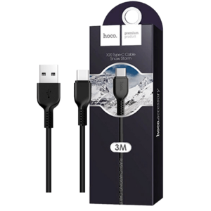Hoco USB kabl za smartphone, USB type C, dužina 3 met. - X20 Flash type C 3m