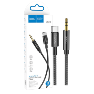 Hoco Audio kabl USB type C na 3.5 mm, 1.0 met - UPA19 Black