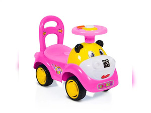 MONI dječja guralica Supercar, roza