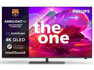 PHILIPS QLED televizor 55PQS9011/12 (The One), 4 K Ultra HD, Smart TV, Titan OS, Ambilight, VRR 144 Hz, P5 Perfect Picture Engine, Crni