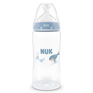 NUK First Choice bočica sa indikatorom temperature 300 ml, plava