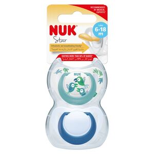 NUK Star duda sa kutijicom 2 kom, dječak, 6-18 mj