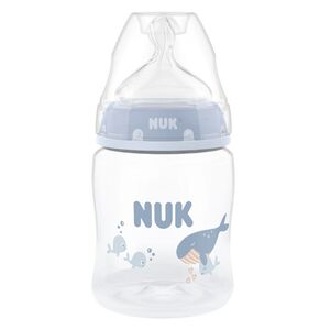 NUK First Choice bočica sa indikatorom temperature 150 ml, plava