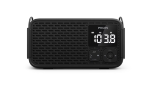 Philips radio TAR3500 za hitne slucajeve; IP55; AM/FM; USB-A izlaz za punjenje telefona, crni