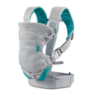 INFANTINO Flip 4u1 Airy siva nosiljka za bebe, 3,5-14,5 kg