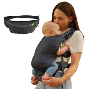 INFANTINO Fold & Go 2u1 nosiljka za bebe, 5,5-18 kg
