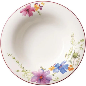 Villeroy & Boch duboki tanjir Mariefleur 23 cm, Premium porculan / 1041002700