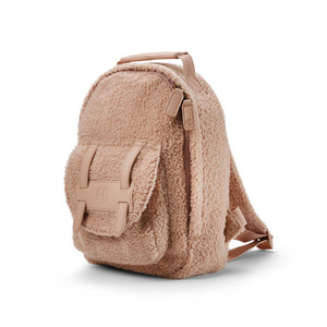 Elodie Mini ruksak – Pink Bouclé