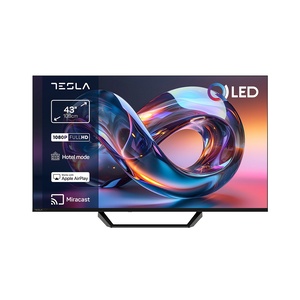 TESLA QLED televizor Q43E665BFV, Full HD, Smart TV, VIDAA OS, Crni