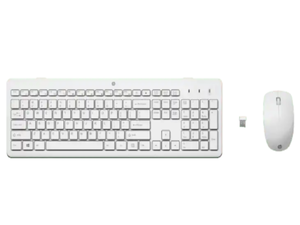 HP 230 Combo bežični miš i tastatura, 3L1F0AA, bijela