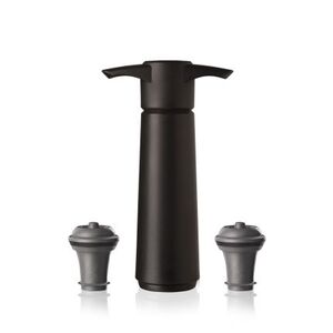 VACU VIN Original Wine Saver pumpa za vino sa 2 čepa, crna / 09814606