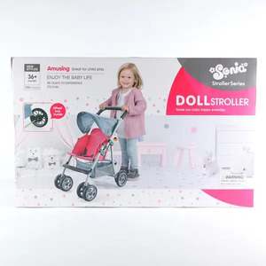 Kolica za lutke 55 × 35 × 62 cm sa različitim oblicima