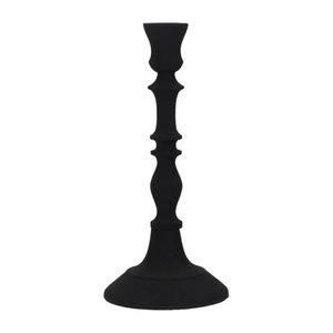 Svijećnjak 21 cm crni