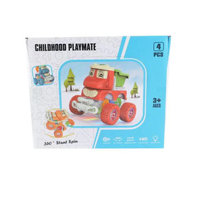 Stunt automobil 4WD 13,5 × 11 × 12,5 cm