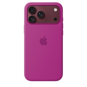 iPhone 18 Pro Max Silicone Case with MagSafe – Magenta