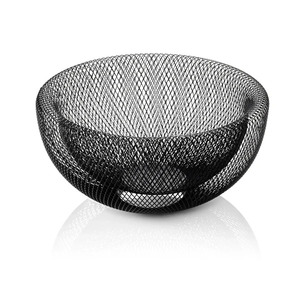 WAS korpa h 15 cm, metal, crna / 1408029