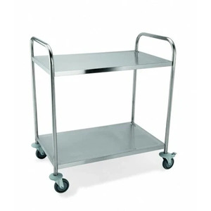 WAS servirna kolica 85 x 53 x 95 cm, inox, srebrna / 1950002