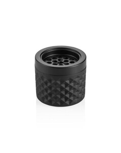 WAS pepeljara s poklopcem 9,5 cm, crna / 1119009