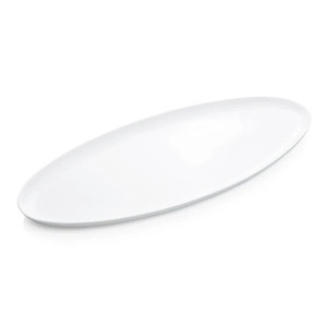 WAS oval za serviranje 65 x 29 cm, porculan, bijela / 4906650