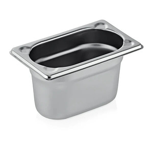 WAS GN posuda GN 1/9 h 10 cm, inox, srebrna, GN Core-U / 7619100