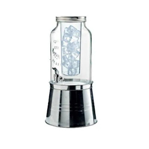 Leone stakleni dispenzer za napitke 6 l, staklo / T3022