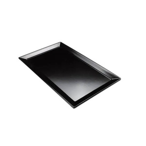 Leone pladanj za posluživanje 65 × 45 × 2,5 cm, crna, melamin / T8415.Z