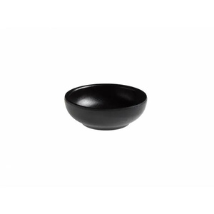 Leone zdjela 7 × 3,5 cm, crna, melamin / T8164.Z
