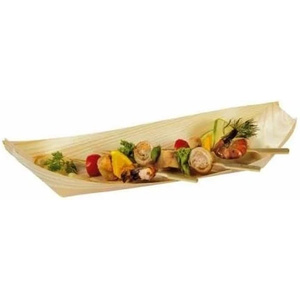Leone posude za catering 10 × 5 × 1,5 cm, drvo, 50 kom. / S0041.S